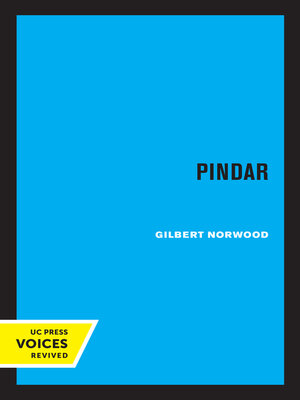 cover image of Pindar